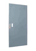 Blind iron door