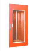 Panoramic iron door
